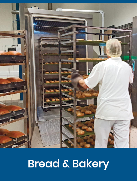 Vacuum cooling for Bread & Bakery